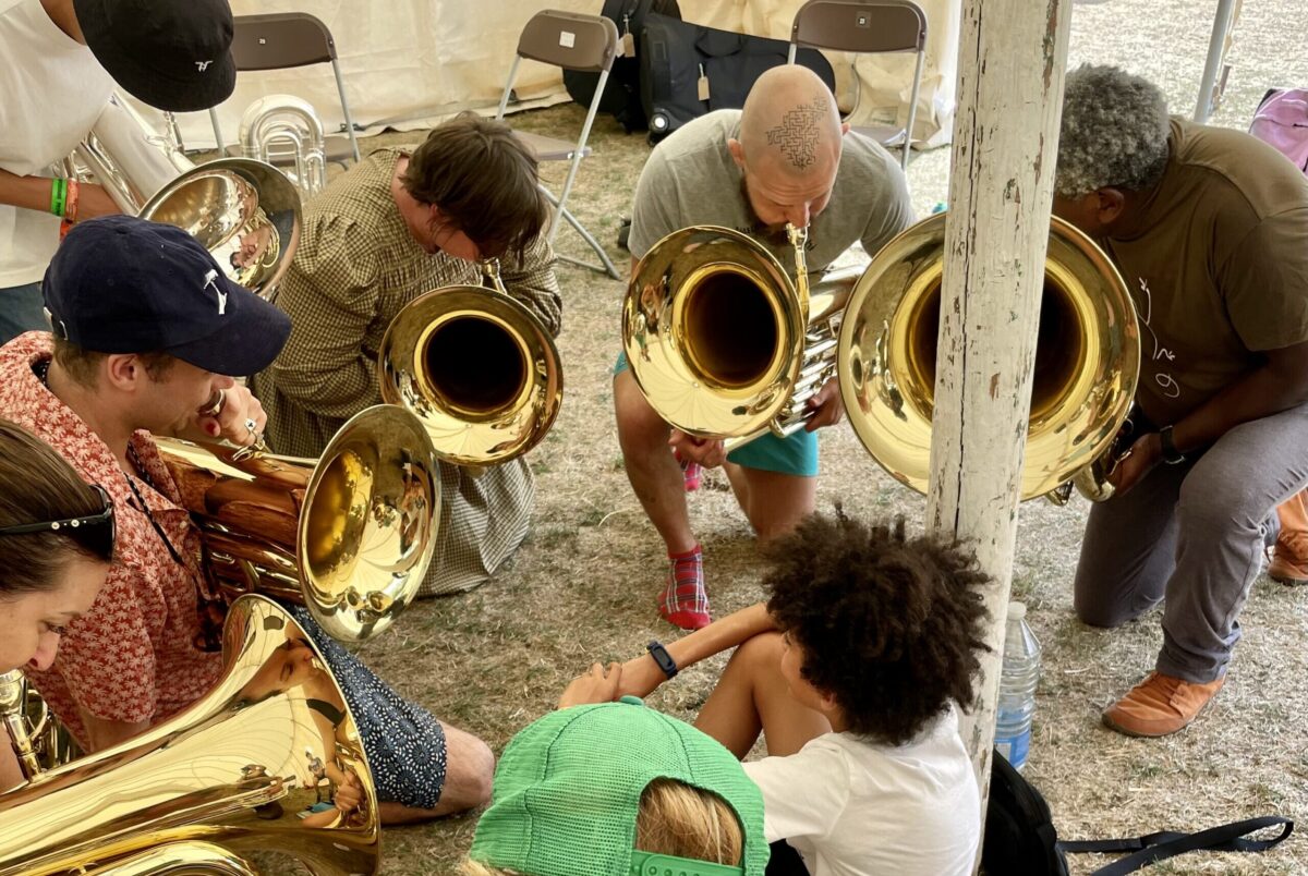NYJO Learning @ We Out Here Tuba