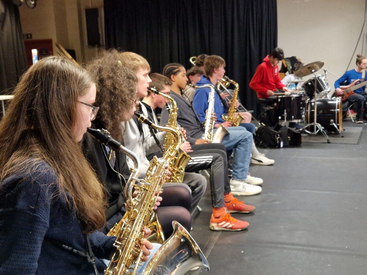 NYJO in Cardiff: Creative Improvisation Saxophones