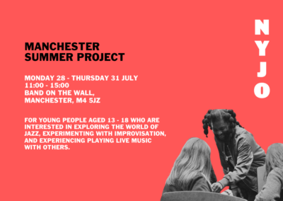 NYJO Learning: Manchester Summer Project