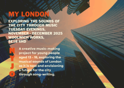 NYJO Learning: My London Project