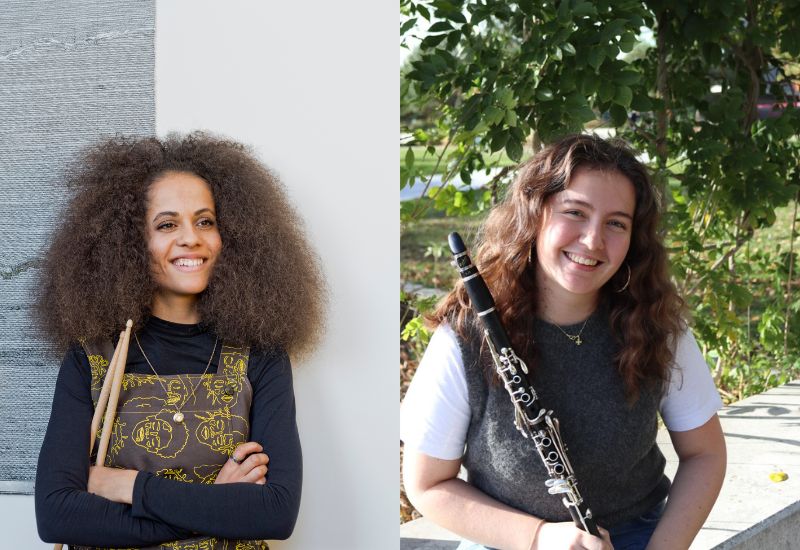 image of two women smiling who are trustees of nyjo