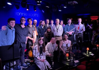 His Royal Highness The Duke of Edinburgh Visits NYJO at Ronnie Scott’s