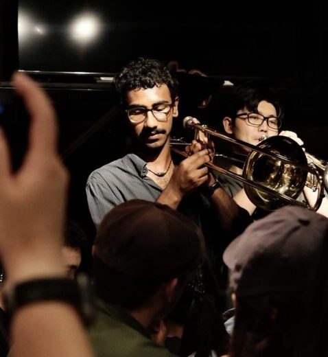 Trombone player Sheen Bendon