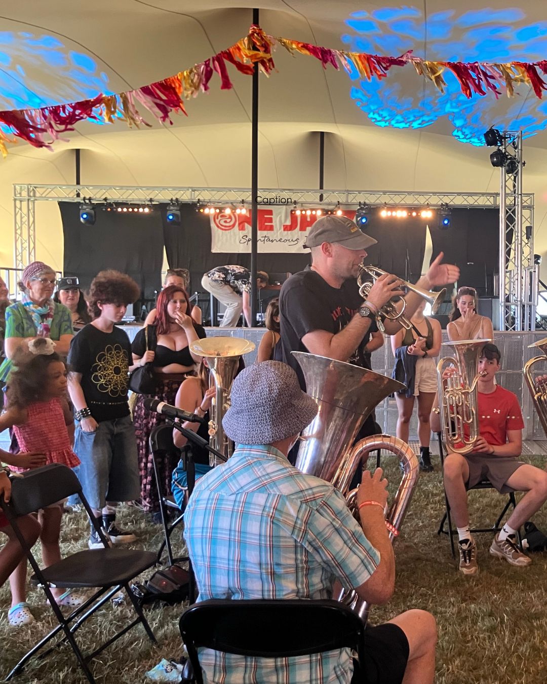 Tuba workshop at Love Supreme