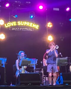 Tom Stringer nonet at Love Supreme